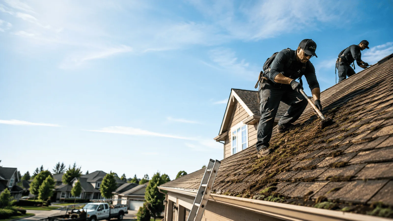 Roof Moss Removal in South Easton, MA near me
